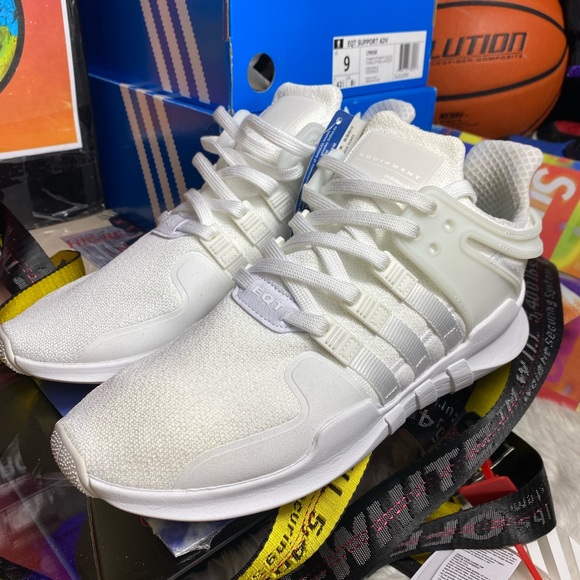 🆕 - Adidas 🇬🇧EQT Support ADV - Flat White - M11 - Picture 2 of 8